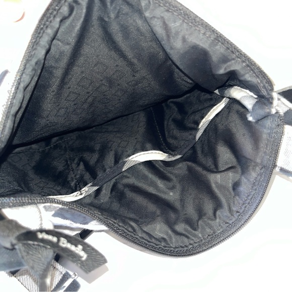 Vera Bradley Pearl Buffalo Check Hipster Quilted cotton with black nylon lining - Picture 5 of 7